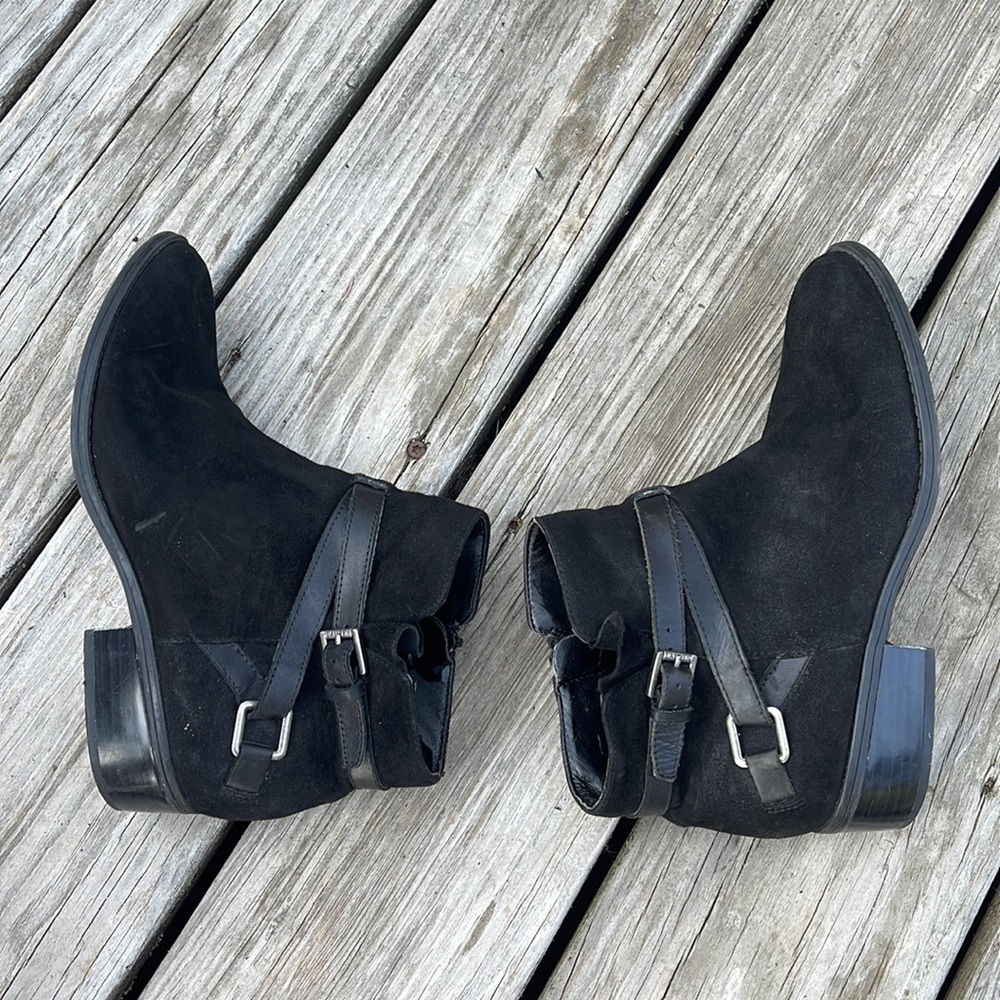 Ralph Lauren black ankle boots